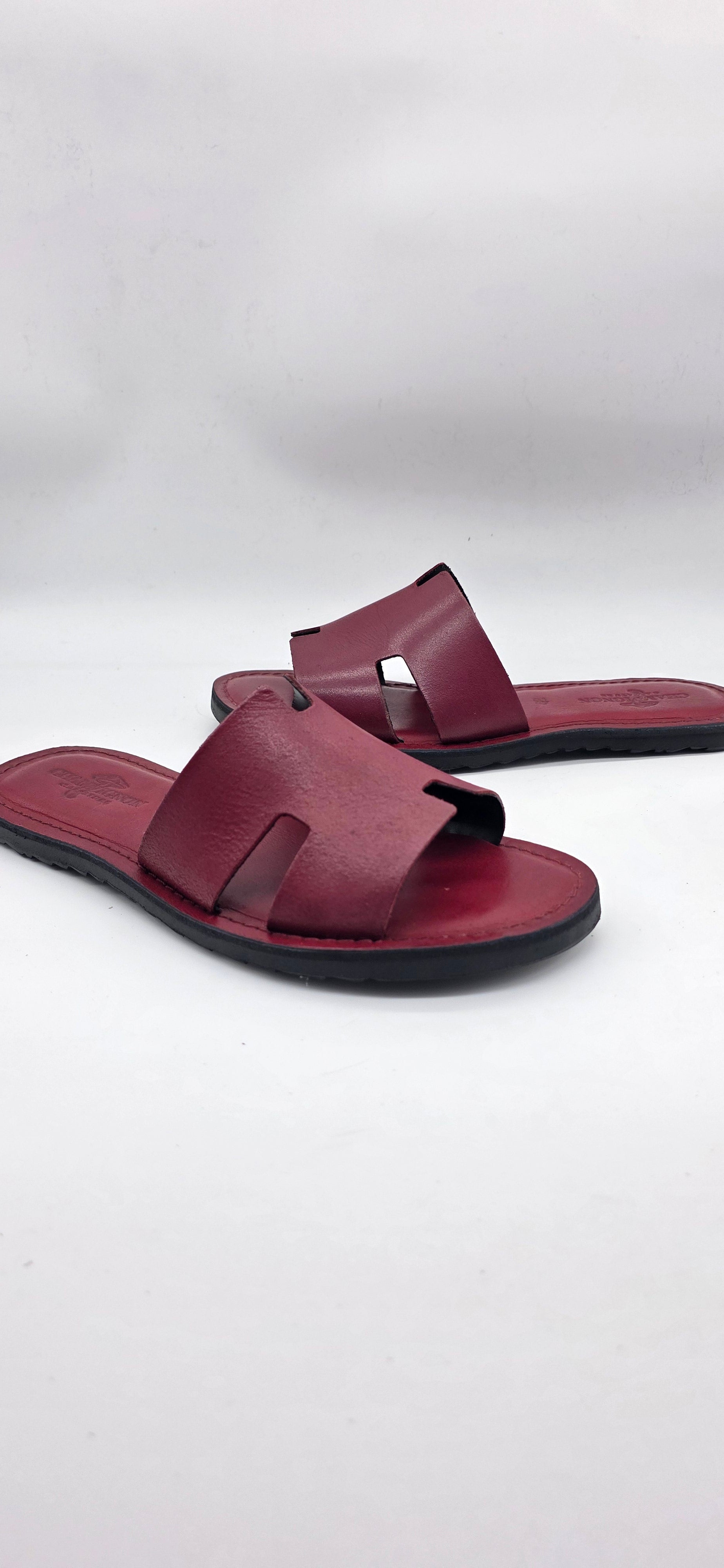 SANDALO HENRY IN VERA PELLE