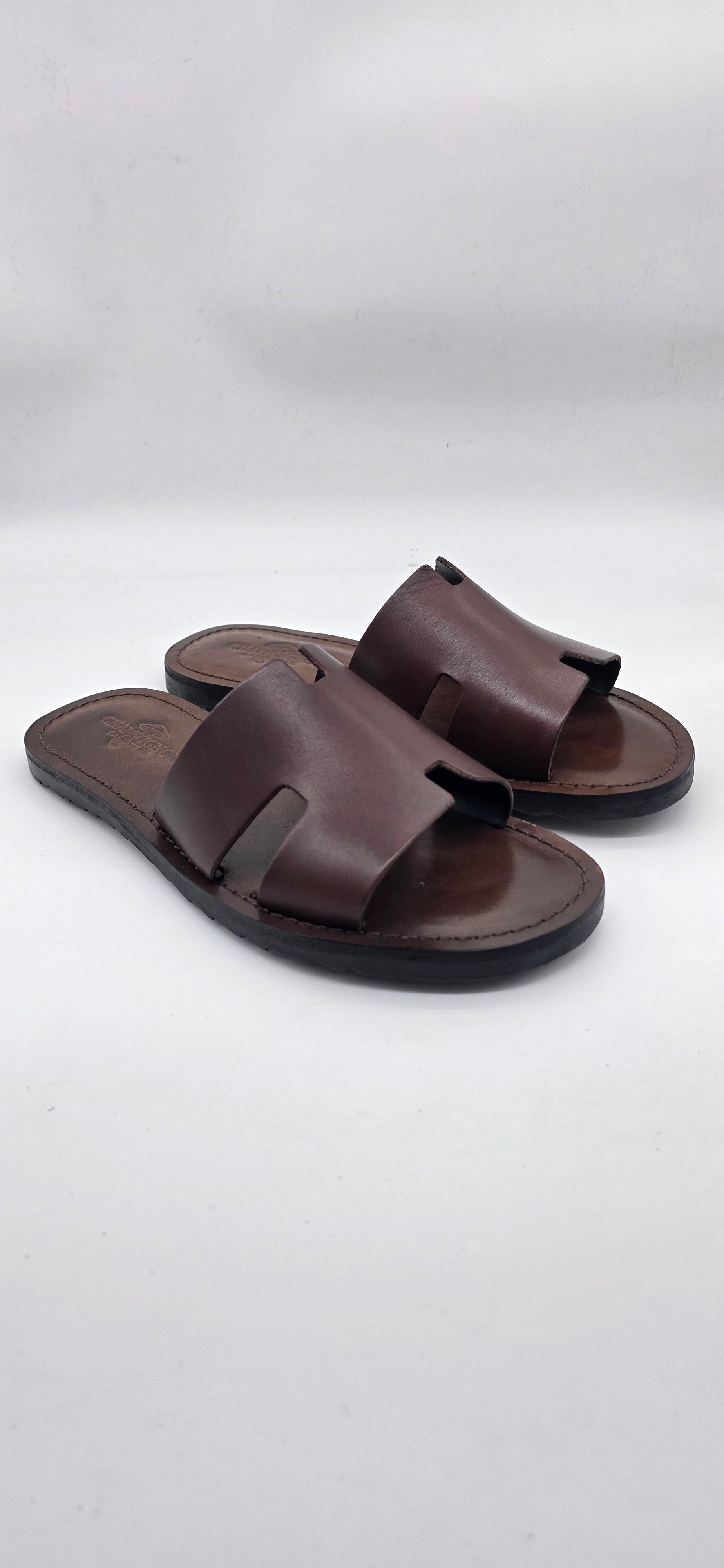 SANDALO HENRY IN VERA PELLE