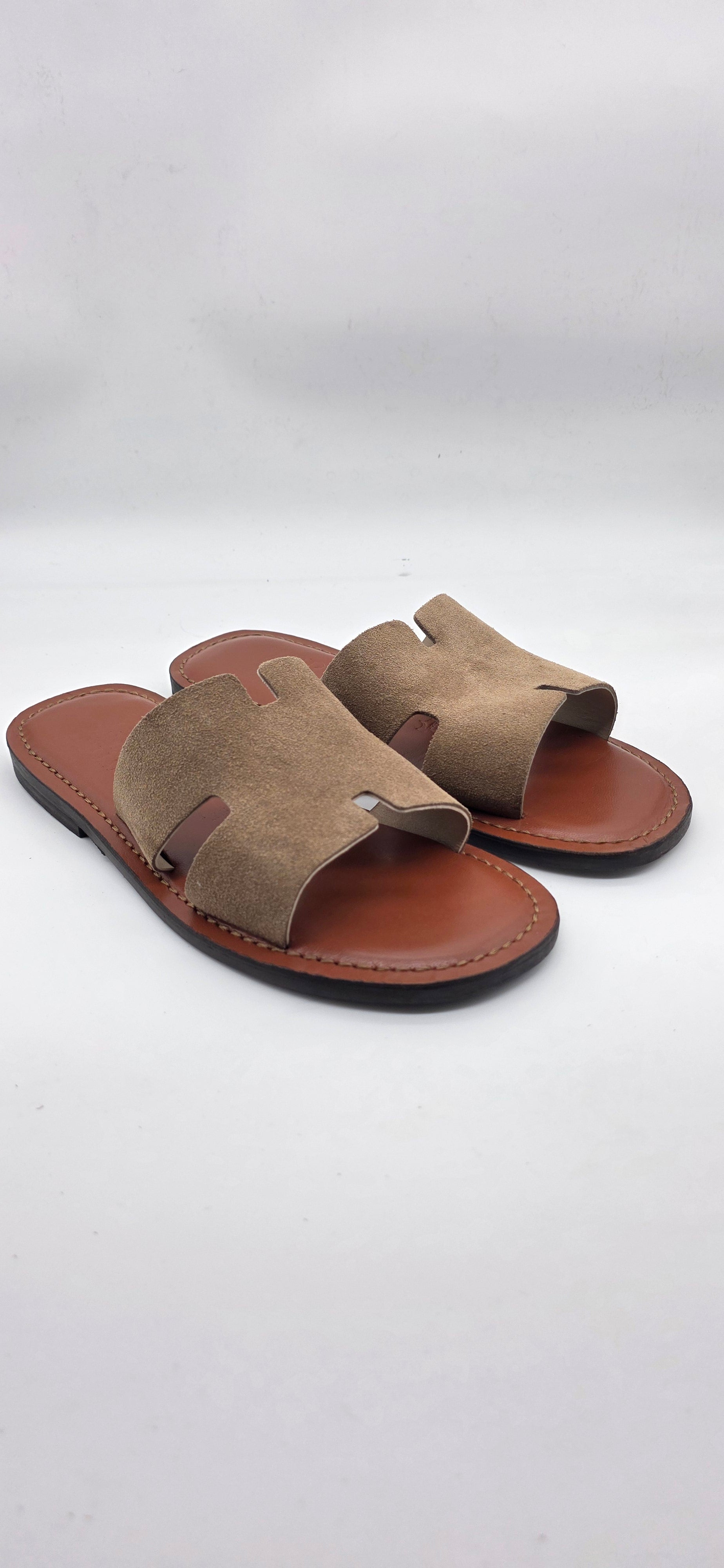 SANDALO HENRY IN VERA PELLE