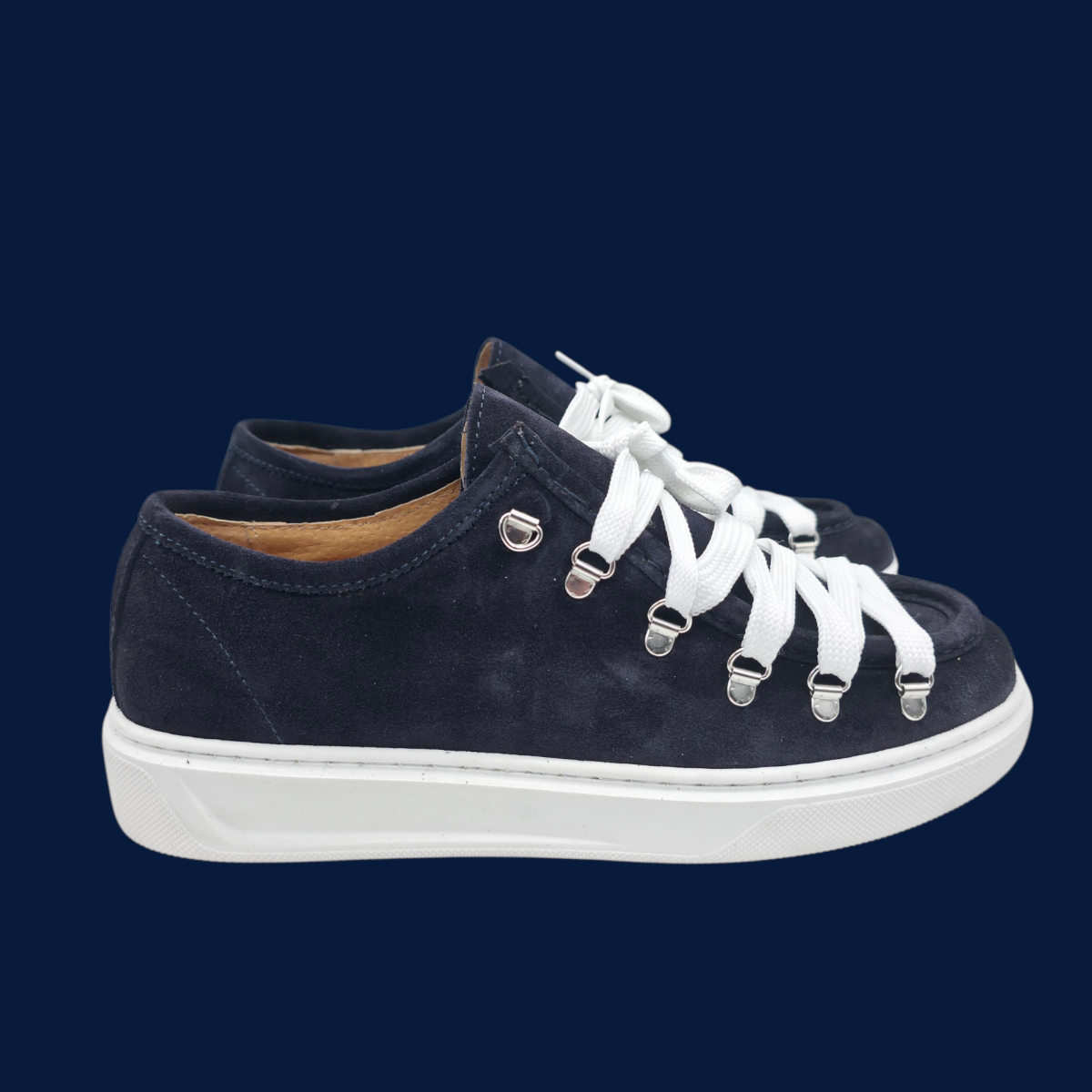 Sneakers Ciro Blu - Vera Pelle Made in Italy