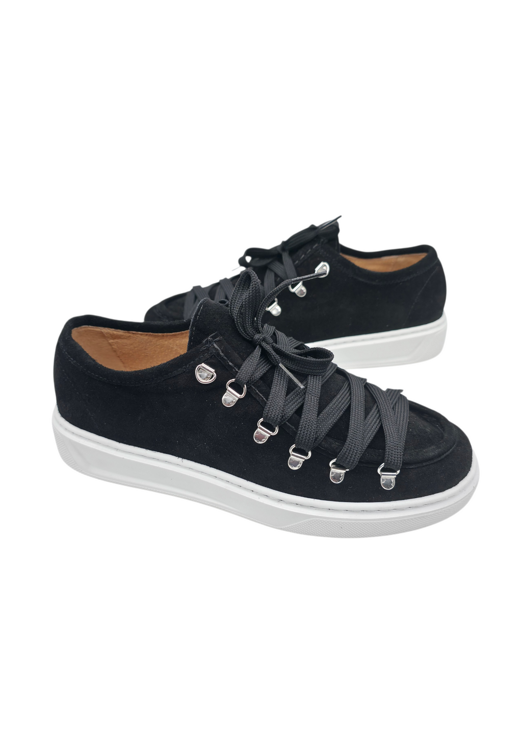 Sneakers Ciro Nero - Vera Pelle Made in Italy