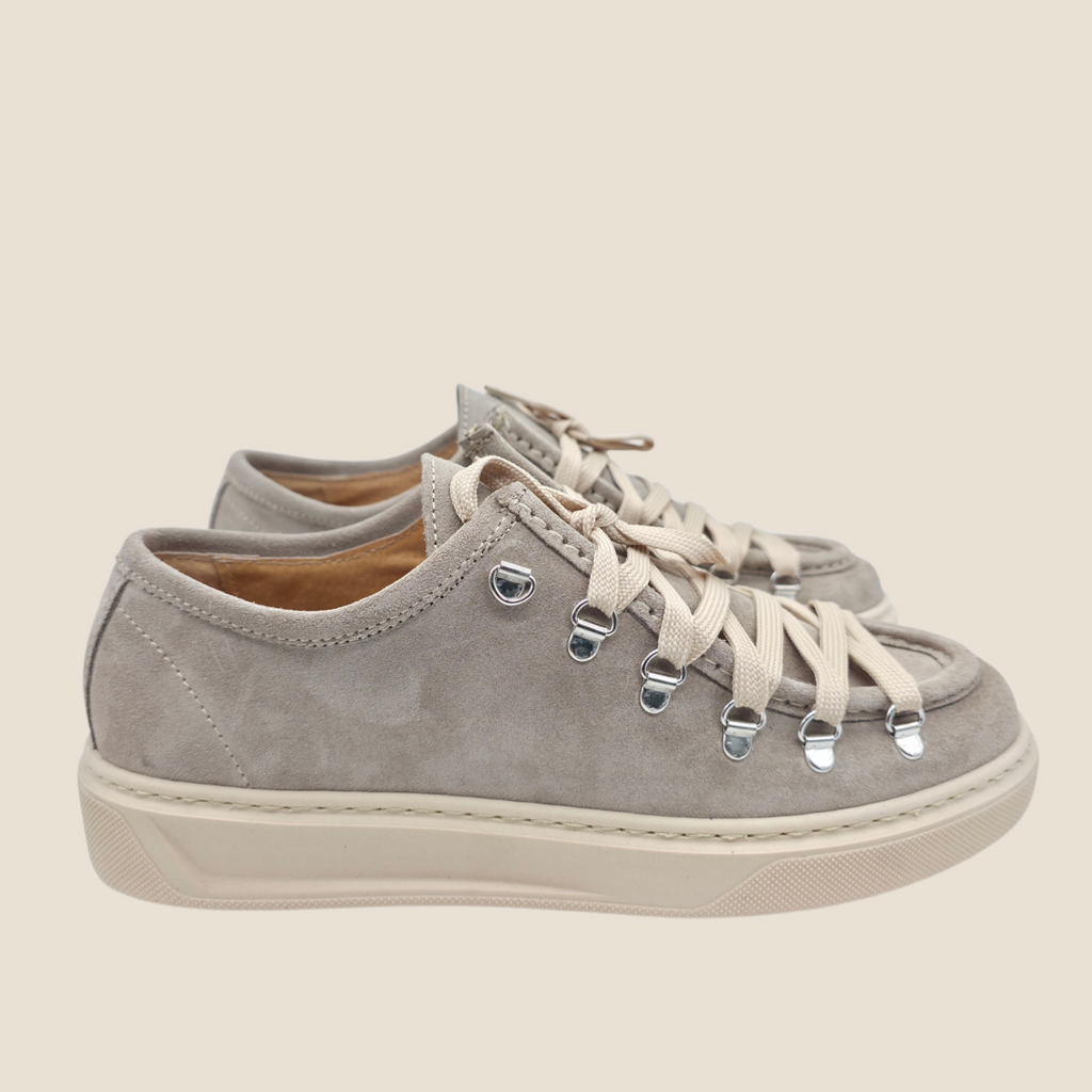 Sneakers Ciro Beige - Vera Pelle Made in Italy