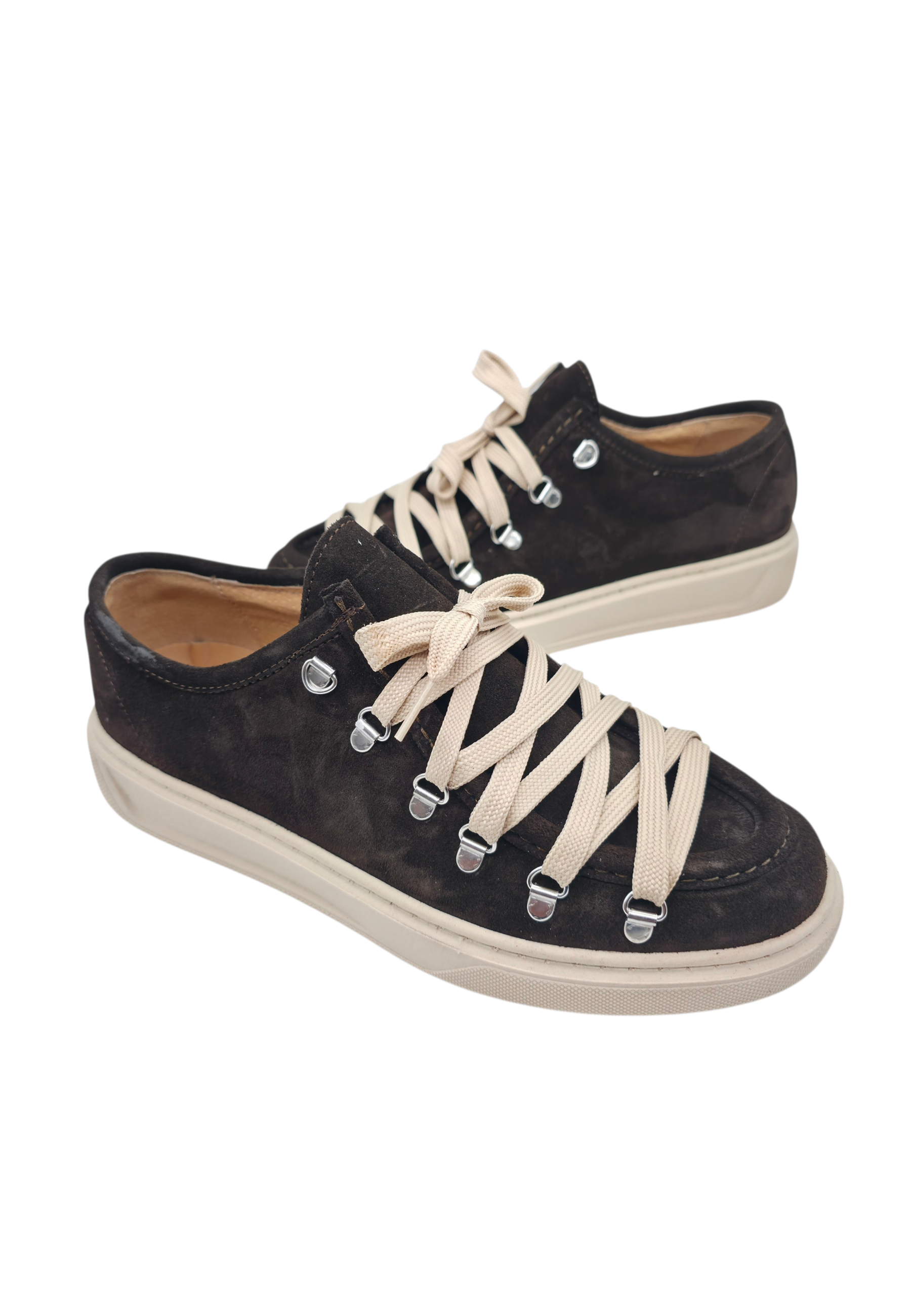 Sneakers Ciro Testa di Moro - Vera Pelle Made in Italy