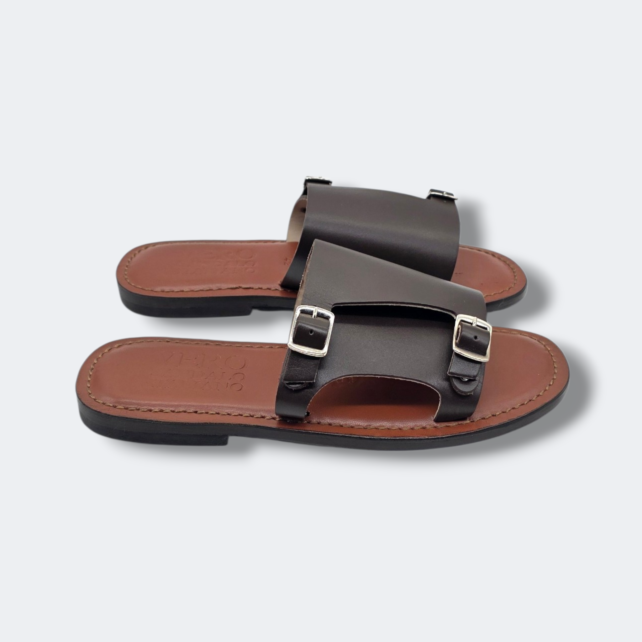 SANDALO STYLE IN VERA PELLE