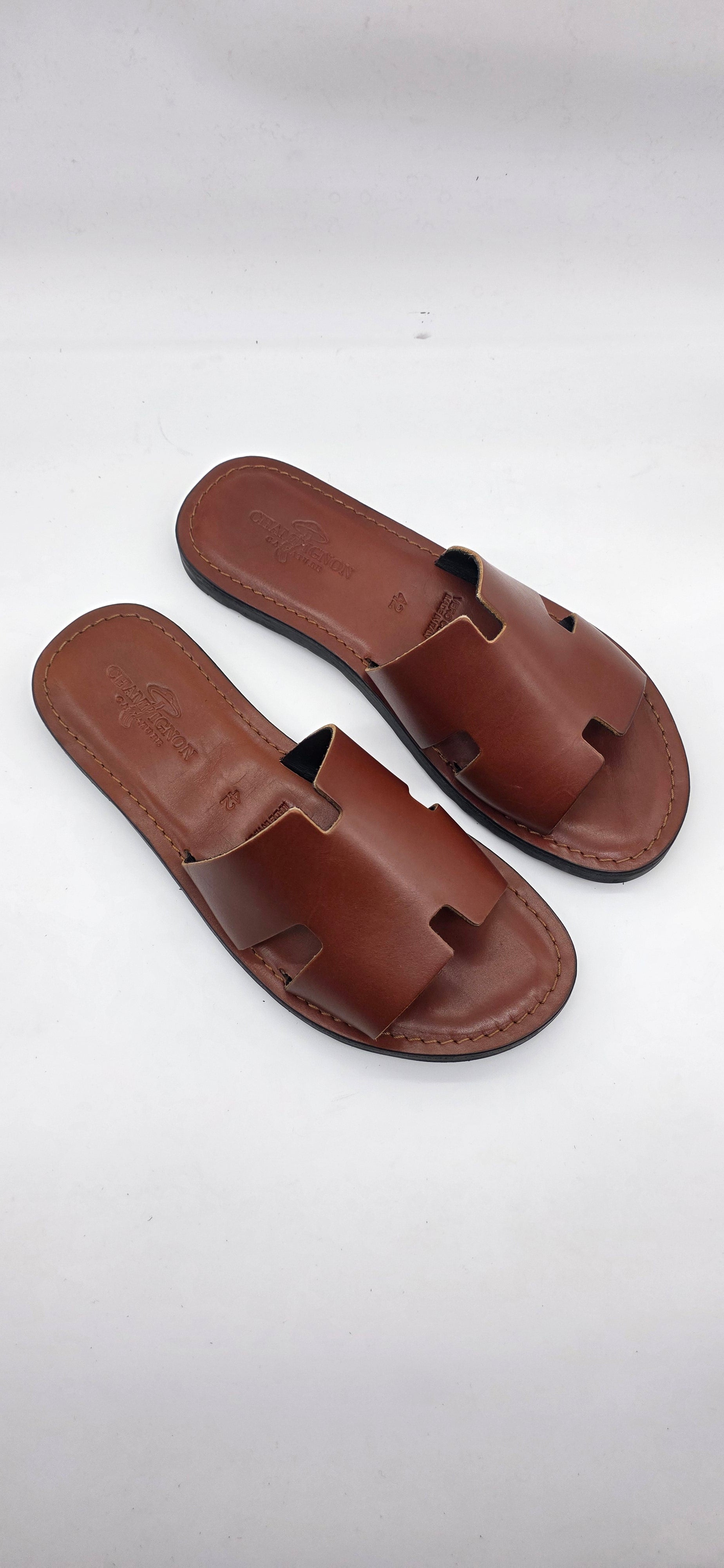 SANDALO HENRY IN VERA PELLE