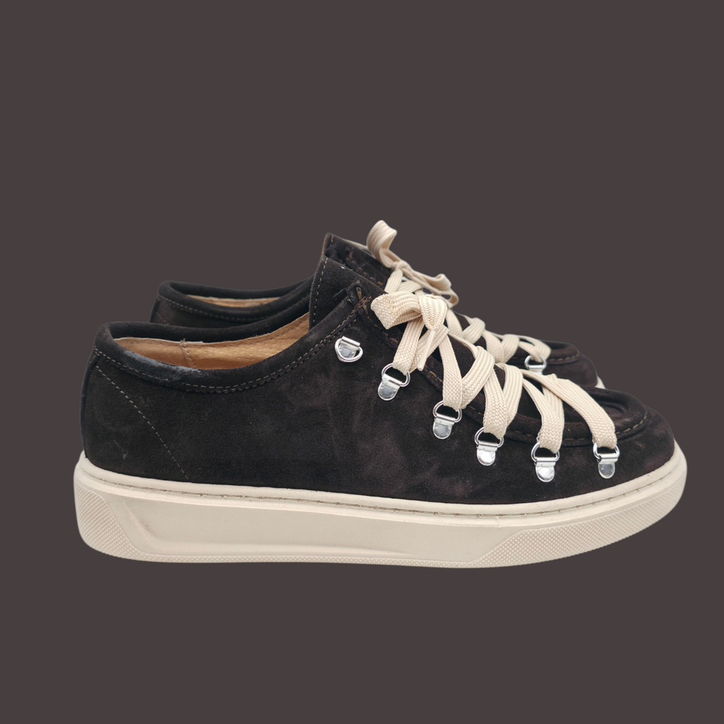 Sneakers Ciro Testa di Moro - Vera Pelle Made in Italy