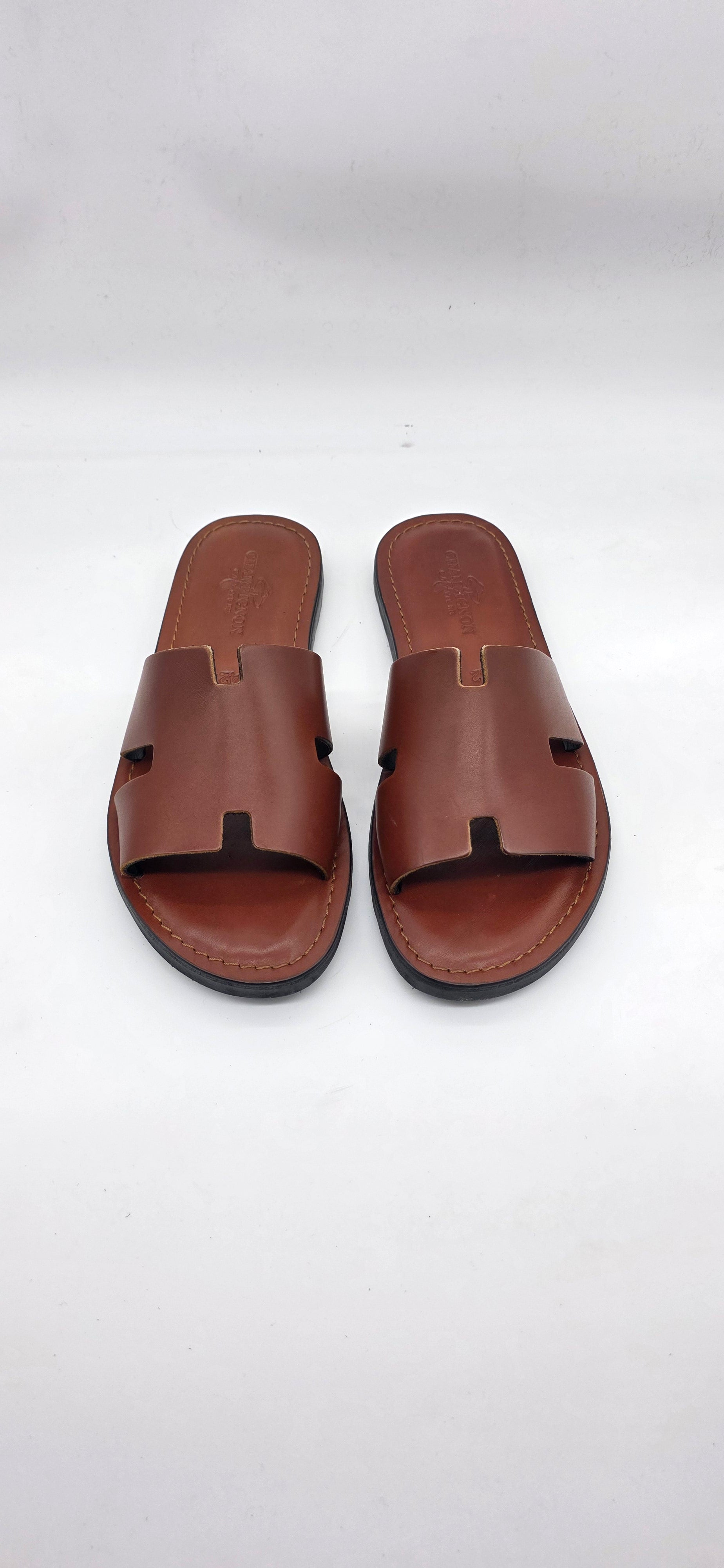 SANDALO HENRY IN VERA PELLE