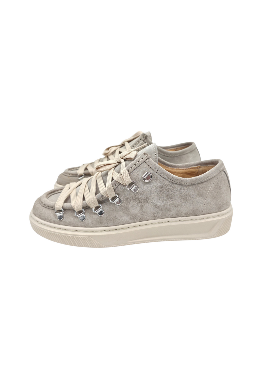 Sneakers Ciro Beige - Vera Pelle Made in Italy