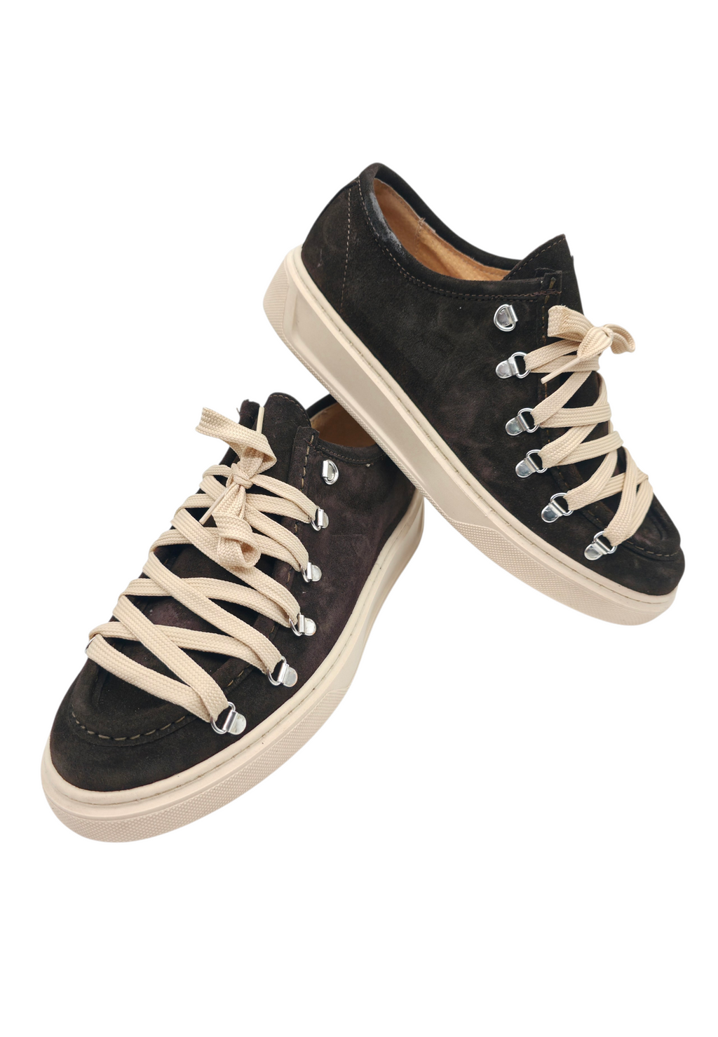 Sneakers Ciro Testa di Moro - Vera Pelle Made in Italy