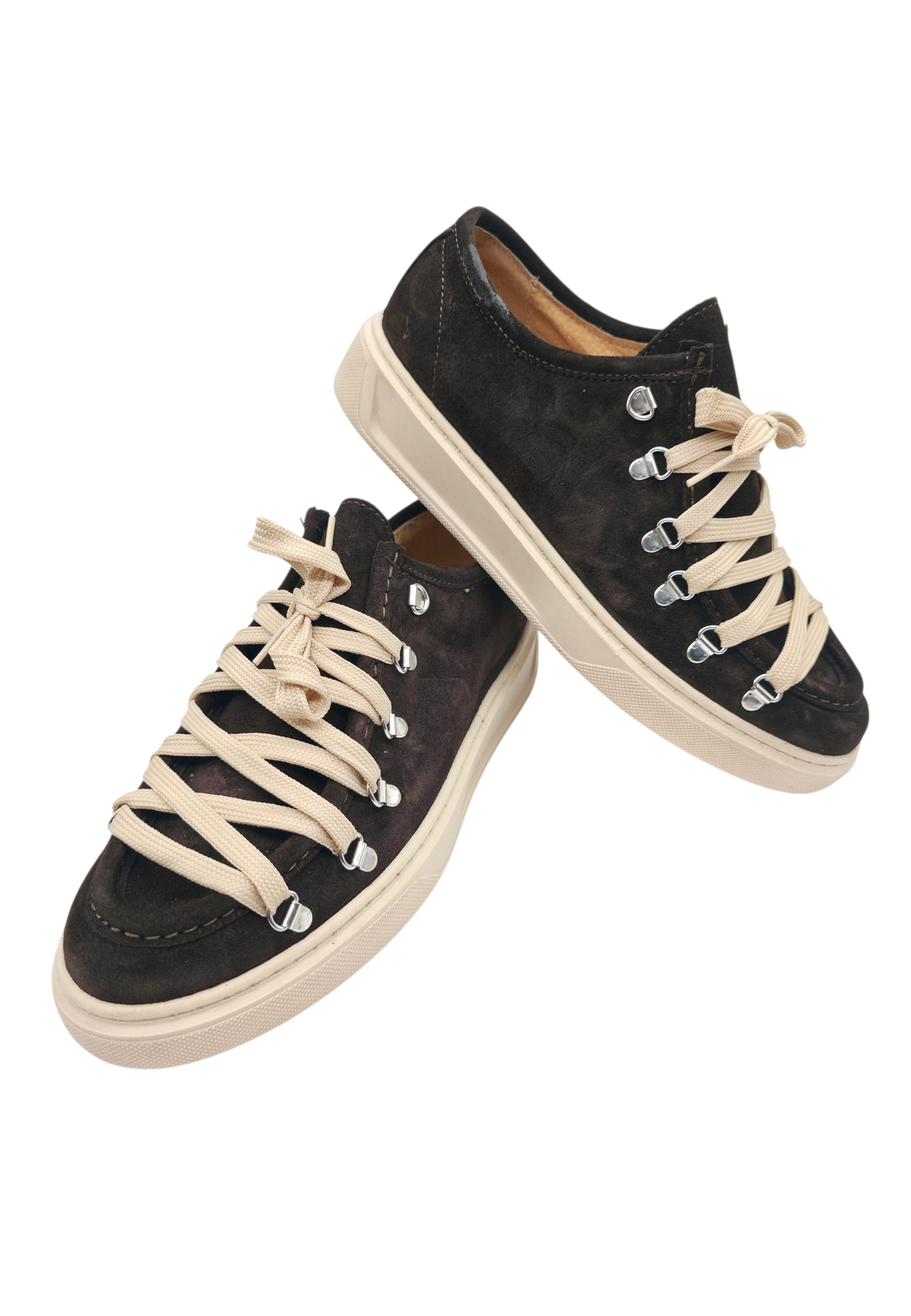 Sneakers Ciro Testa di Moro - Vera Pelle Made in Italy