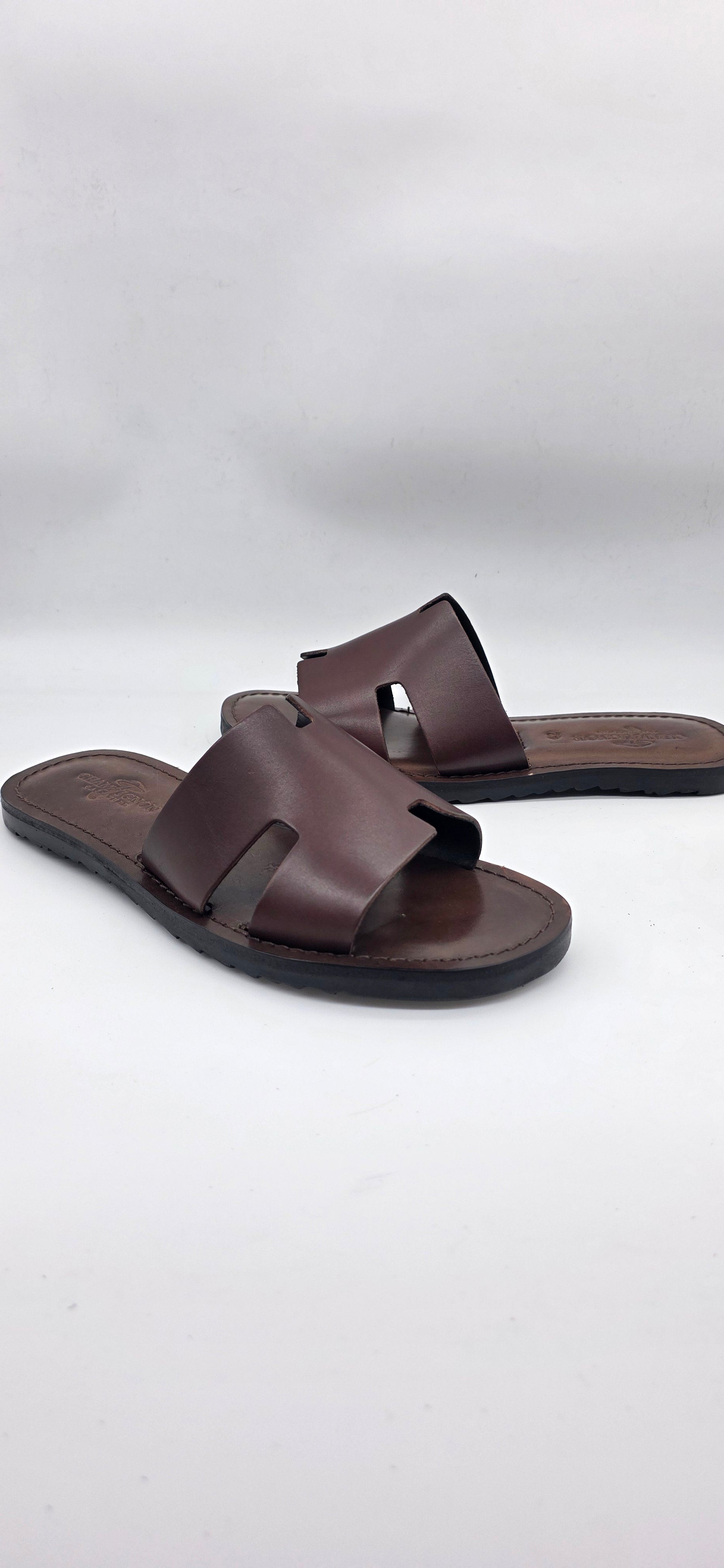 SANDALO HENRY IN VERA PELLE