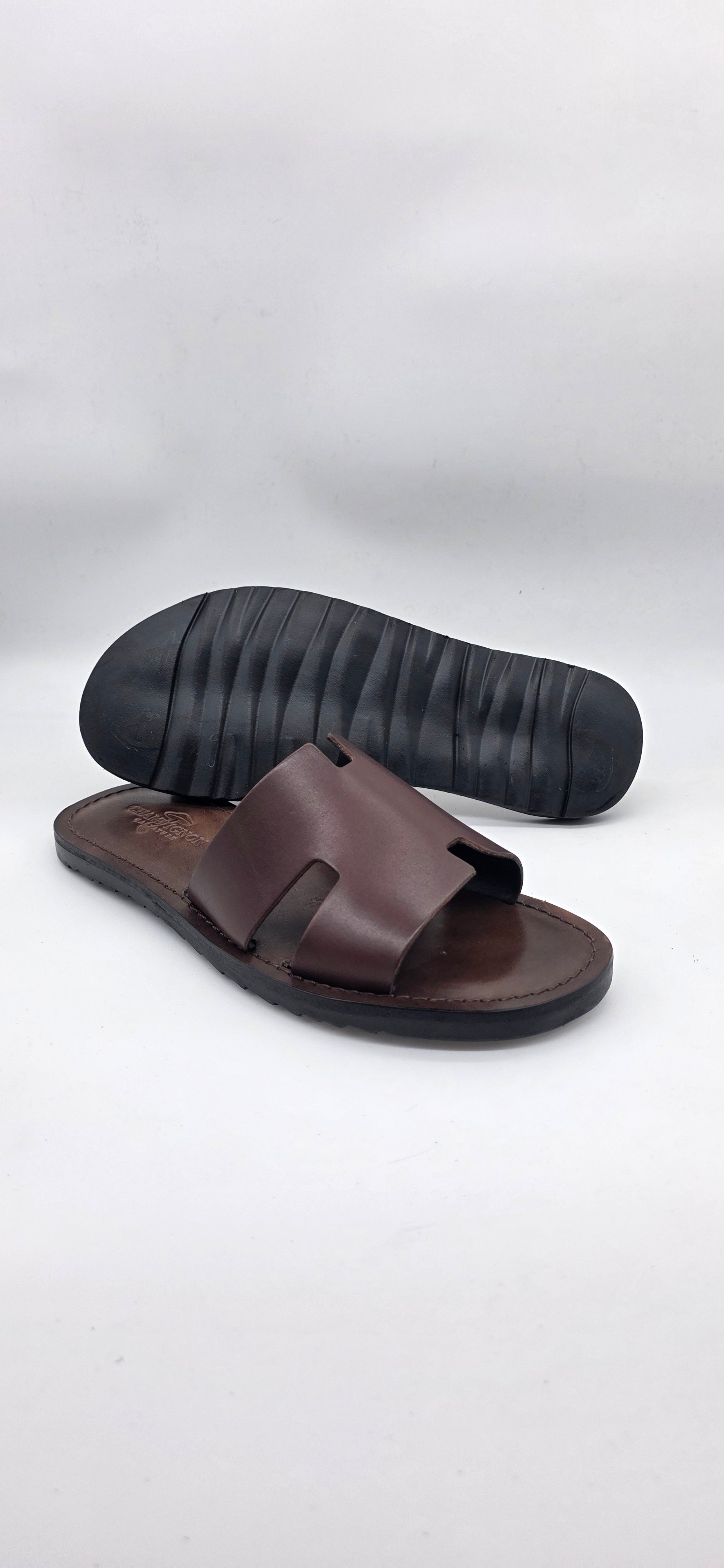 SANDALO HENRY IN VERA PELLE