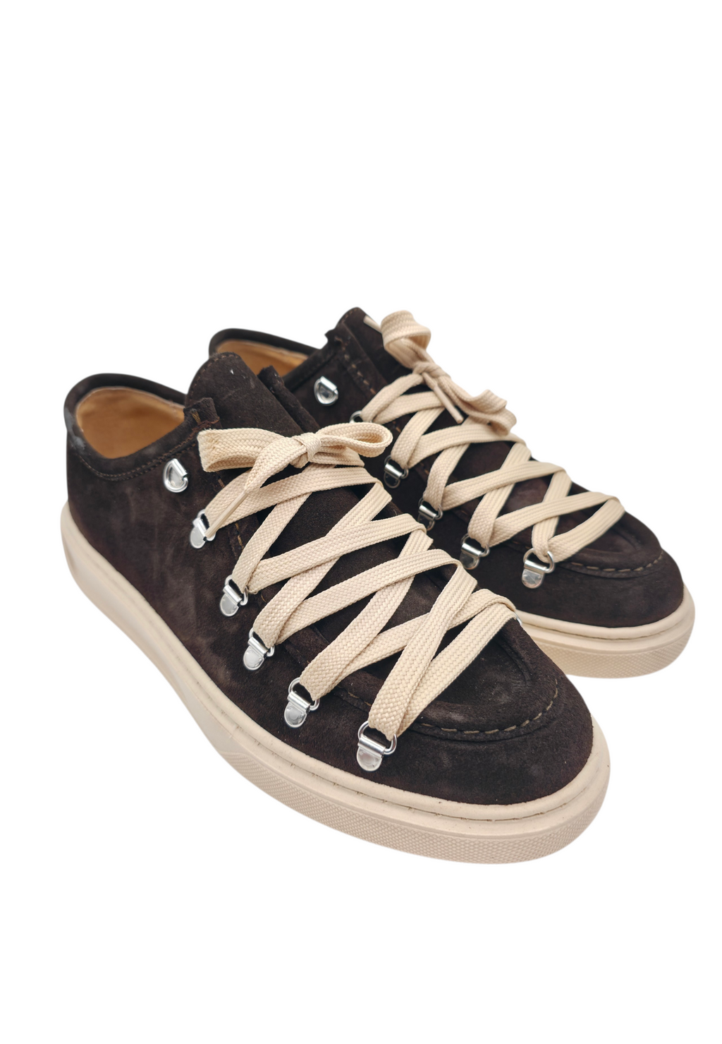 Sneakers Ciro Testa di Moro - Vera Pelle Made in Italy